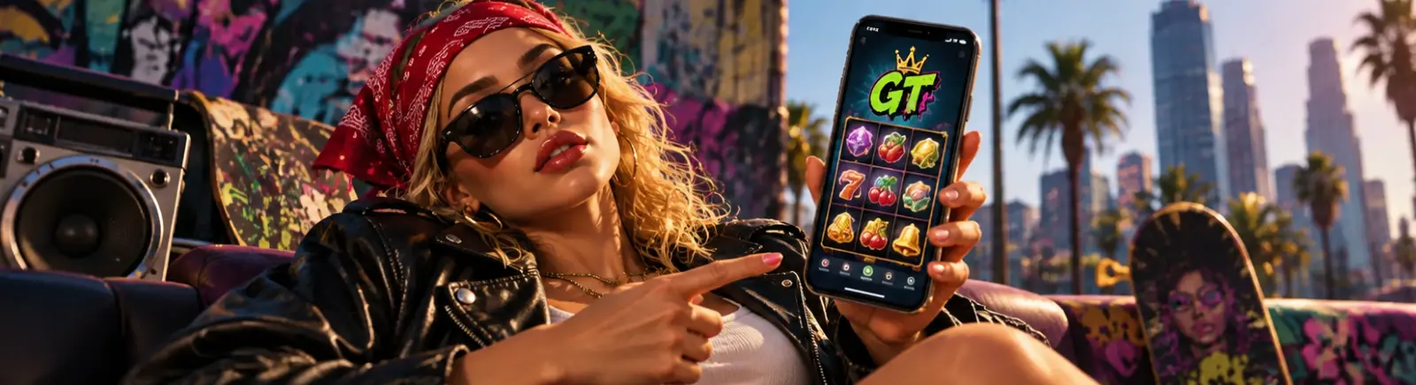 Gtspins mobile app for Android and iOS